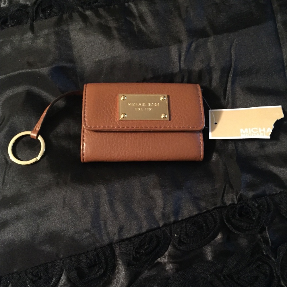 Michael Kors flap coin purse