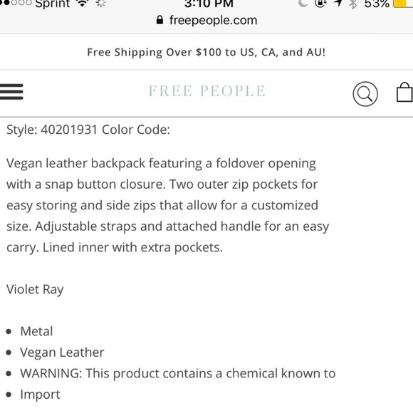 Free People Bowery Backpack - Picture 7 of 8