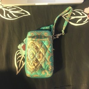 Blue wristlet