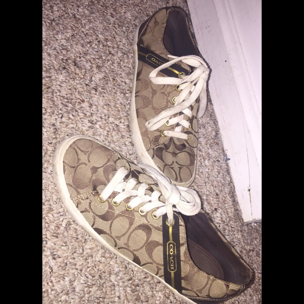 Size 9.5 Brown Coach Shoes