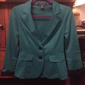 Teal Blazer