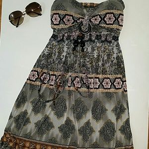 Boho style dress