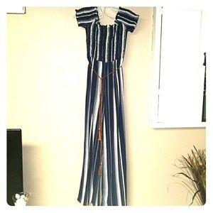 Brand new pipe pants romper.