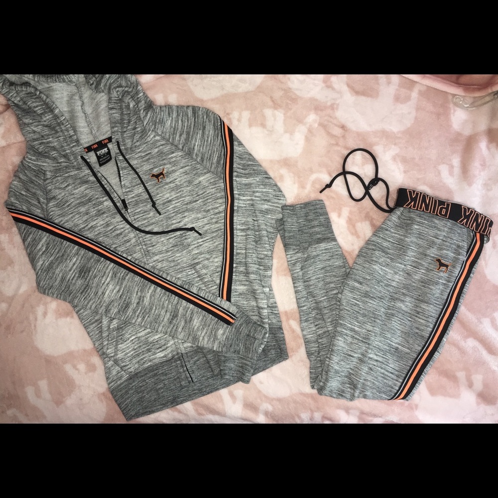 Limited Edition PINK Marl Sweatsuit / Outfit