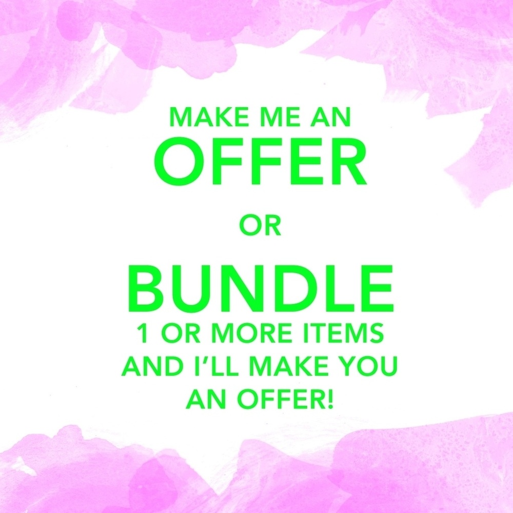 Custom offers!! 😀