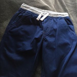 Casual blue and gray pants