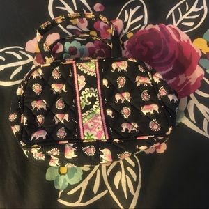 Black and pink bag