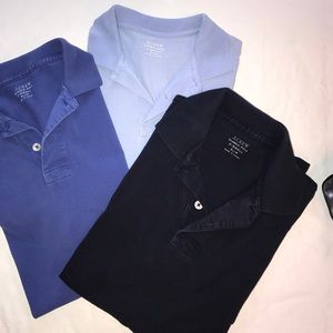 Men's J.Crew Polo Shirts set of 3!!!