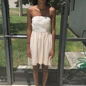 🔥Strapless high-low dress🔥