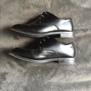 Boys Black Dress Shoes