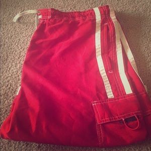 Castaway Swim Suit Red