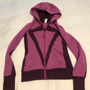 Ivivva purple and pink hoodie/jacket