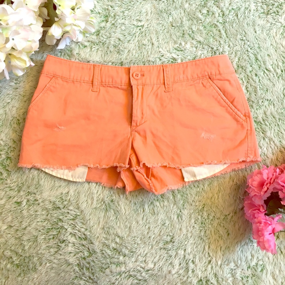 ☀️London Jean Coral Shorts☀️