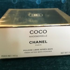 Chanel Mademoiselle after bath Powder 5 oz