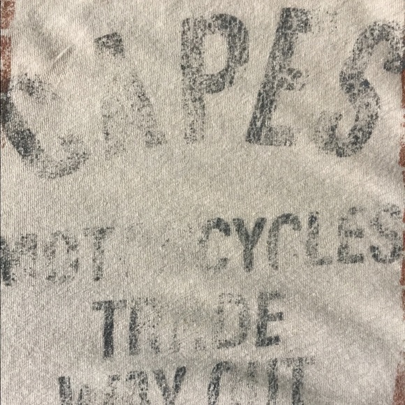 Distressed hipster baseball tee - Picture 2 of 2