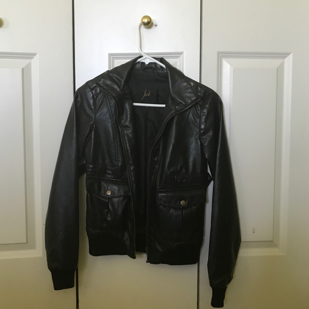 Jack by BB Dakota leather Moto jacket