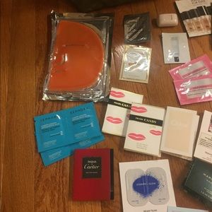 Bag of over 25 samples! Sheet mask and full sized!