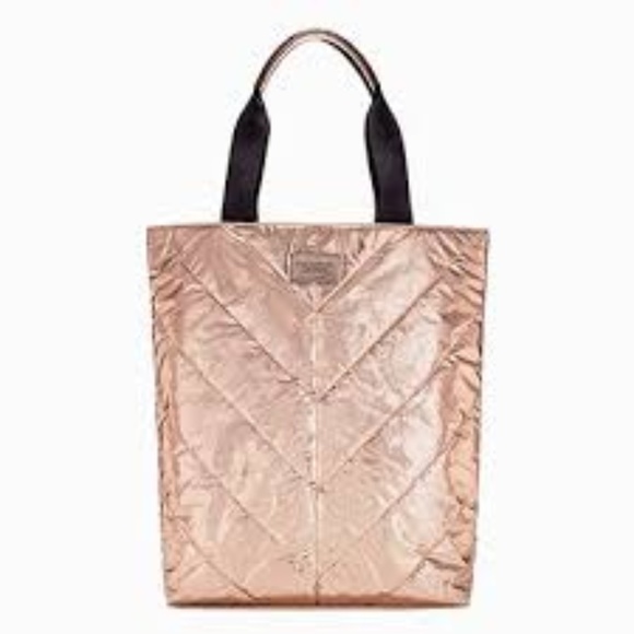 Victoria's Secret Handbags - Victoria's Secret Rose Gold Tote