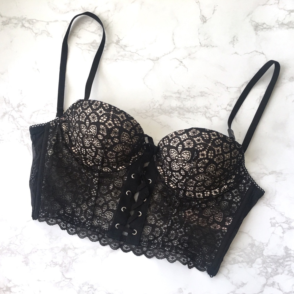 NWT Victoria's Secret Push-up Corset Bralette