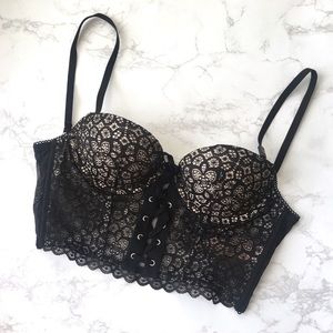 NWT Victoria's Secret Push-up Corset Bralette