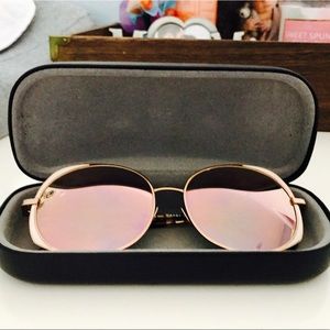NWOT Warby Parker Sunglasses - Sophie in rose gold