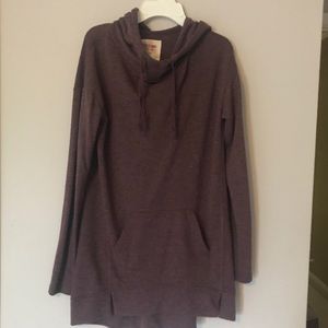 Oversized Faded Purple Sweatshirt