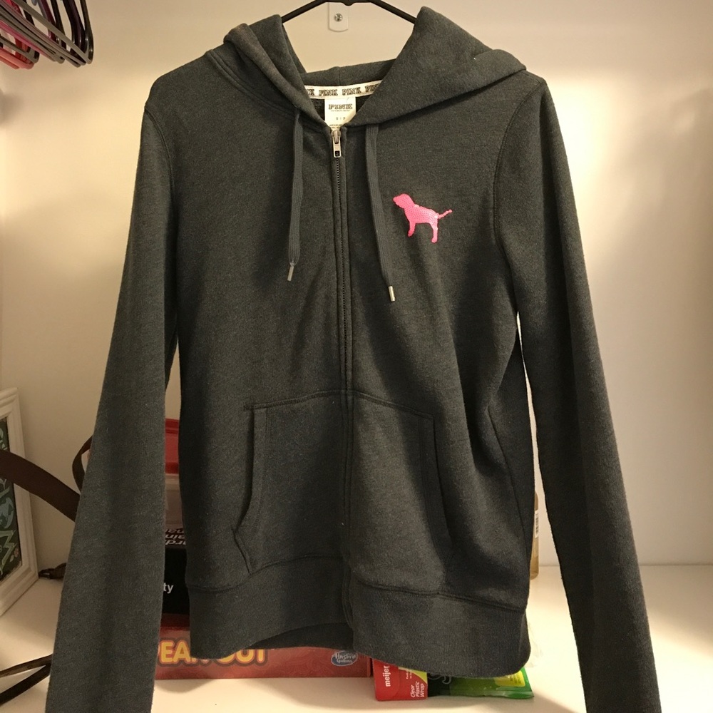 VS PINK zip up