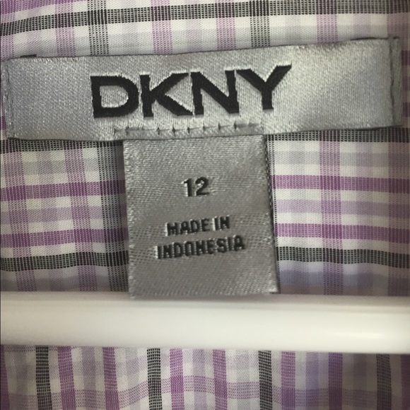 DKNY boys' plaid dress shirt - Picture 4 of 4
