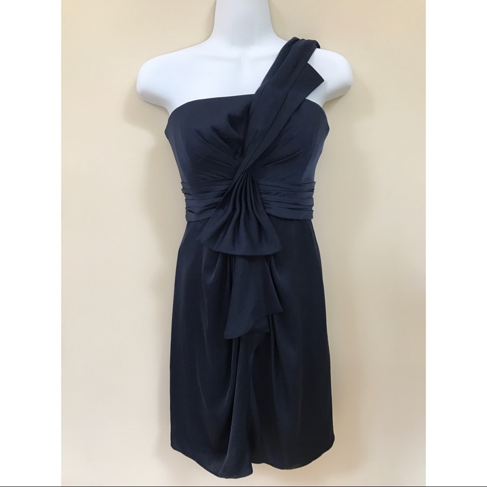 BCBG Navy Blue Cocktail Dress