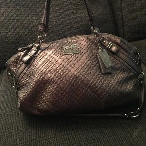 Coach Madison Sophia Woven Bag
