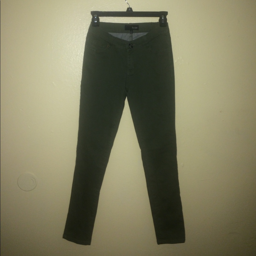 Olive green pants
