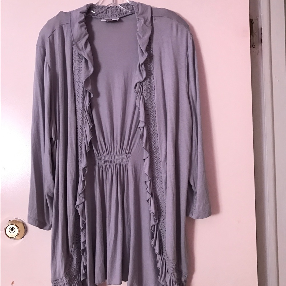Fashion Bug Gray Cardigan 💋💋💋