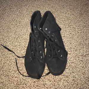 Black high top keds