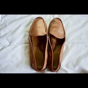 Frye- brown loafers/ flats