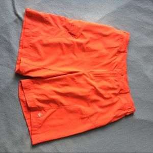 Columbia Omni-Shield hybrid board shorts.