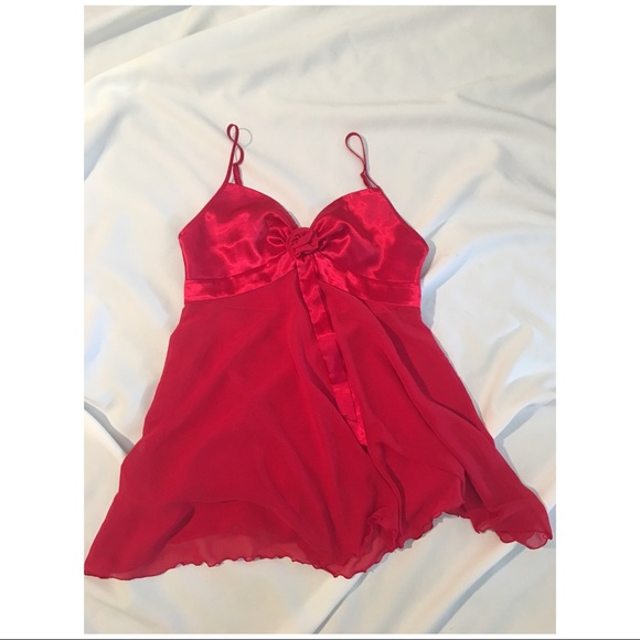 😍Victoria Secret rose babydoll lingerie - Picture 2 of 3