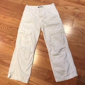 White Billy blues capris