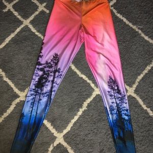 Medium Black Milk Aurora Skye Leggings