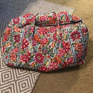 Vera Bradley large duffel tote