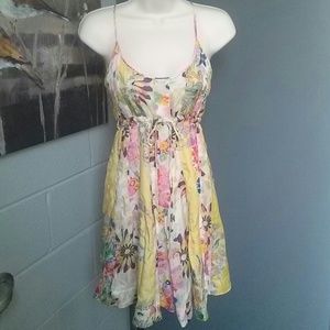 JOHNNY WAS Designer Empire Waste Dress SZ XS