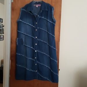Ragged denim