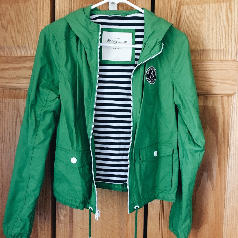 A&F rain jacket