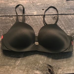 Olive Green PINK Campus push-up bra