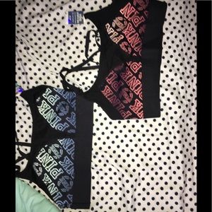 NWT PINK  Sports Bras
