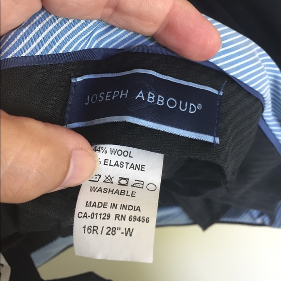 Boys' black dress pants. - Picture 2 of 5