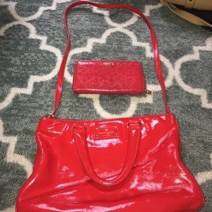 kate spade Patent Leather Purse & Wallet
