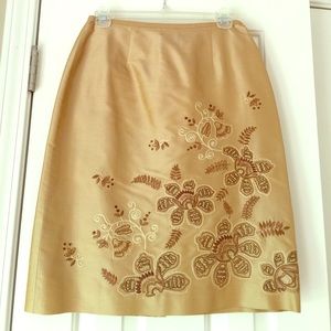Ann Taylor silk skirt
