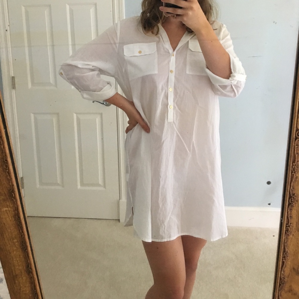 Lilly Pulitzer Captiva Tunic in Resort White