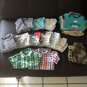 💙BABY BOY NEWBORN-3/6 MONTH CLOTHES BUNDLE💙