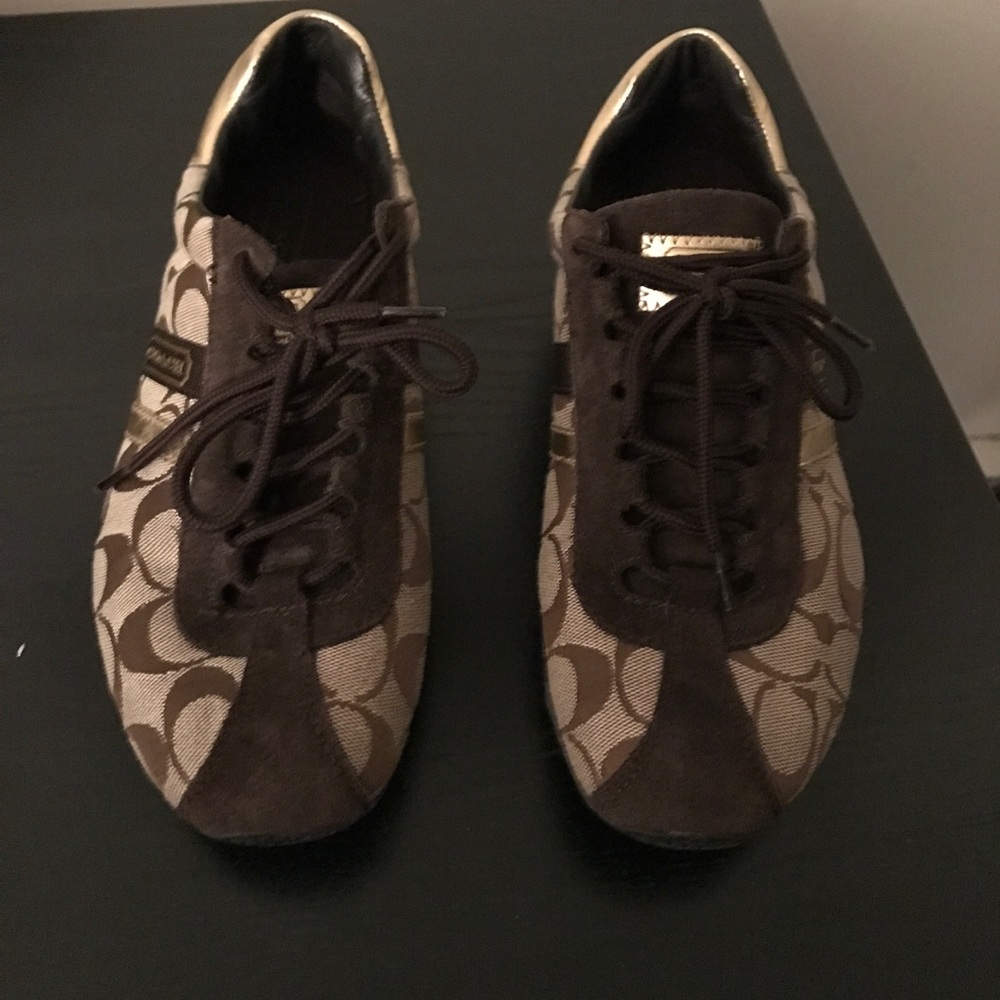 Coach sneakers size 8.5